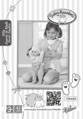 Zapf Creation Baby Annabell Lilly Lernt Laufen Gebruiksaanwijzing