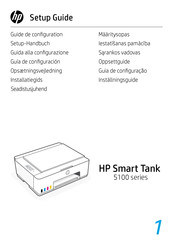 HP Smart Tank 5100 Series Installatiegids