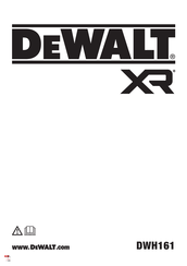 DeWalt XR DWH161 Vertaling Van De Originele Handleiding