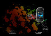 Alcatel OT-880 Handleiding