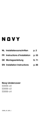 Novy Undercover 53006-c0 Installatievoorschriften