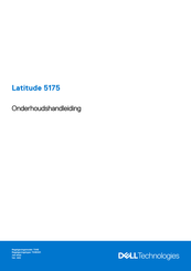 Dell Latitude 5175 Onderhoudshandleiding