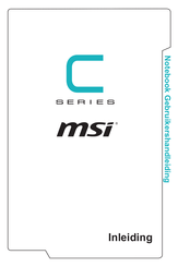 MSI C Series Gebruikershandleiding