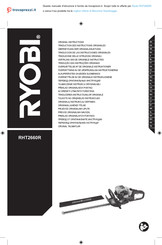 Ryobi RHT2660R Vertaling Van De Originele Handleiding