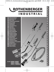 Rothenberger Industrial 030955E Gebruiksaanwijzing