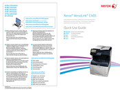 Xerox VersaLink C405 Beknopte Gebruikshandleiding