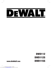 DeWalt DWD112 Instructies