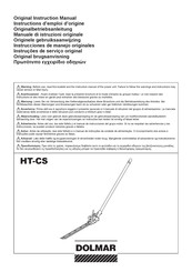 Dolmar HT-CS Originele Gebruiksaanwijzing