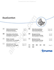 Truma DuoComfort Gebruiksaanwijzing