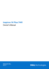 Dell Inspiron 14 Plus 7441 Handleiding