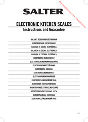 Salter 1047 Instructies