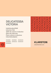 Klarstein DELICATESSA VICTORIA Handleiding