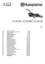 Husqvarna LC 551SP Gebruiksaanwijzing