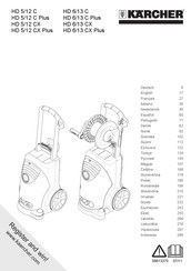 Kärcher HD 5/12 C Originele Gebruiksaanwijzing