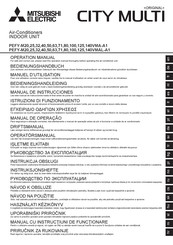 Mitsubishi Electric CITY MULTI PEFY-M125VMAL-A1 Handleiding