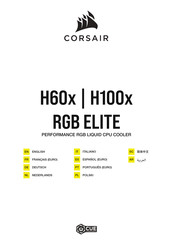 Corsair H60x RGB ELITE Handleiding