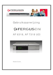 Ferguson AF 7318 UCI Gebruiksaanwijzing