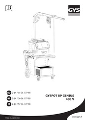 GYS GYSPOT BP GENIUS 400 V Handleiding