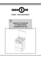 HIGHONE 936994 Gebruikers- En Installatiehandleiding