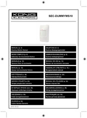 König Electronic SEC-DUMMYMS10 Gebruiksaanwijzing