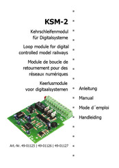 tams elektronik KSM-2 Handleiding