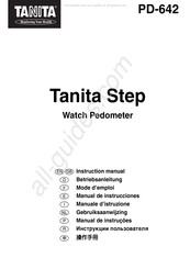 Tanita Step Gebruiksaanwijzing