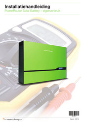 Nedap PowerRouter Solar Battery Installatiehandleiding