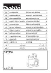 Makita DKT360 Gebruiksaanwijzing