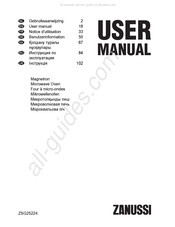Zanussi ZSG25224 Gebruiksaanwijzing