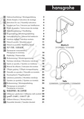 Hansgrohe Talis 32084000 Gebruiksaanwijzing