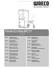 Dometic GROUP WAECO PerfectCoffee MC01 Gebruiksaanwijzing