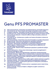 Thuasne Genu PFS PROMASTER Gebruiksaanwijzing