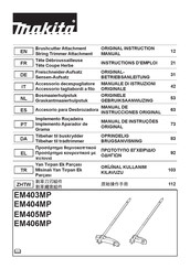 Makita EM406MP Originele Gebruiksaanwijzing