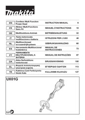 Makita UX01G Gebruiksaanwijzing