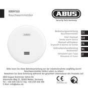 Abus RWM160 Gebruikershandleiding