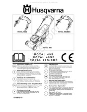 Husqvarna ROYAL 49S Handleiding Voor De Gebruiker