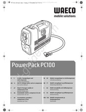 Waeco PowerPack PC100 Gebruiksaanwijzing