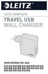 LEITZ TRAVEL USB Gebruiksaanwijzing