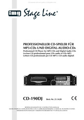 IMG STAGELINE 21.1620 Gebruiksaanwijzing