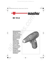 Würth master BS 10-A Gebruiksaanwijzing