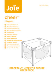 Jole cheer playpen Handleiding