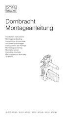 Dornbracht 35 531 970 90 Montagehandleiding