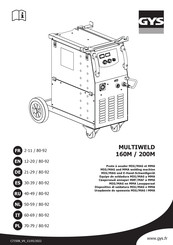 GYS MULTIWELD 160M Handleiding