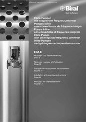 Biral EBZ-E Series Montagehandleiding