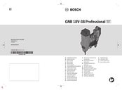 Bosch GNB Professional 18V-38 Oorspronkelijke Gebruiksaanwijzing