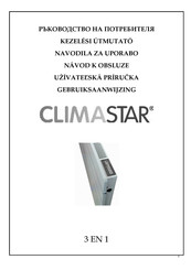 CLIMASTAR 3 EN 1 Gebruiksaanwijzing