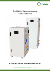 Procalor ProGH Water Series Installatie- En Bedieningsinstructies