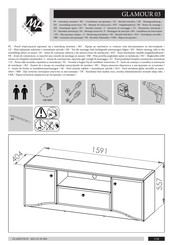 ML MEBLE GLAMOUR 03 Montage-Instructies