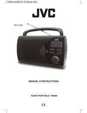 JVC RA-F18B Gebruiksaanwijzing