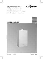 Viessmann VITODENS 100 Gebruiksaanwijzing